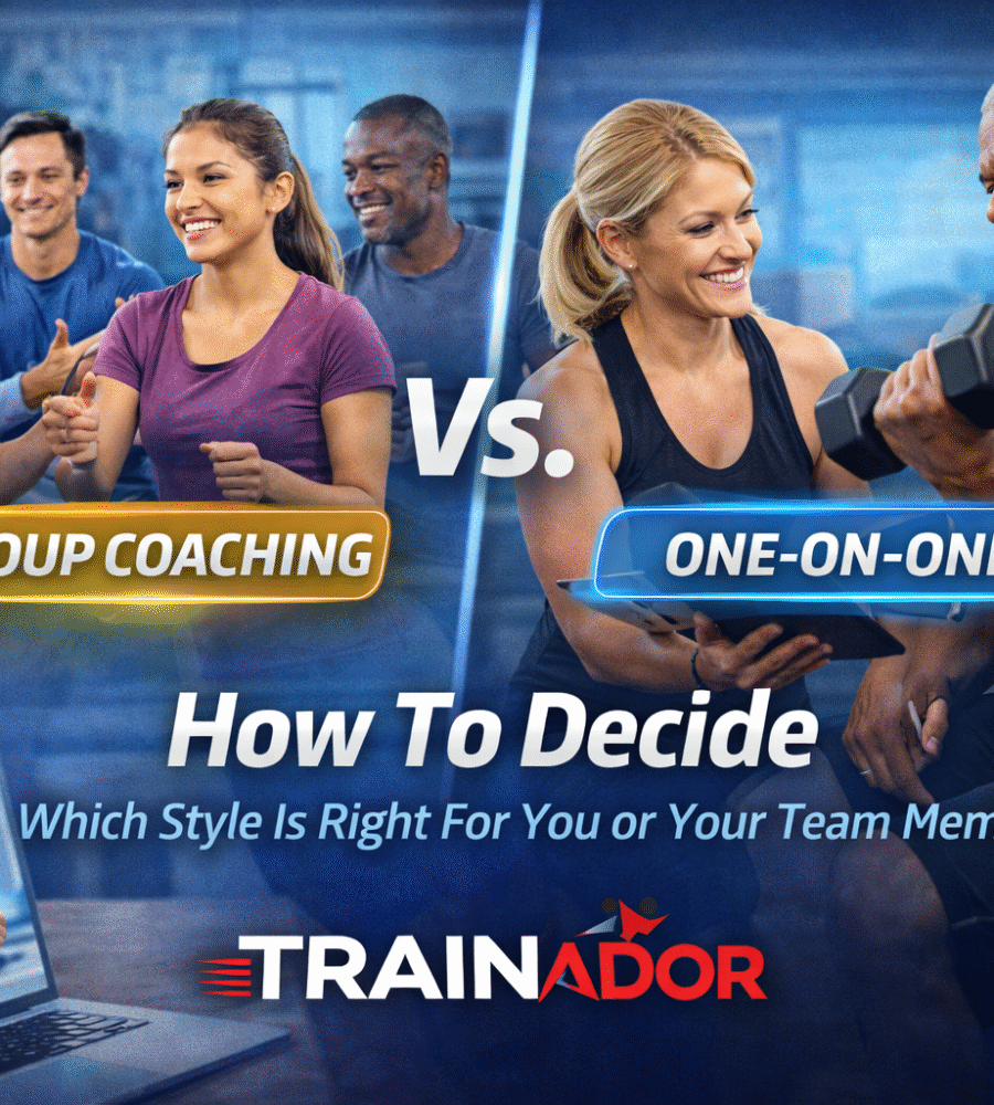 Group Coaching Vs. One-On-One: How To Decide Which Style Is Right For You Or Your Team Members