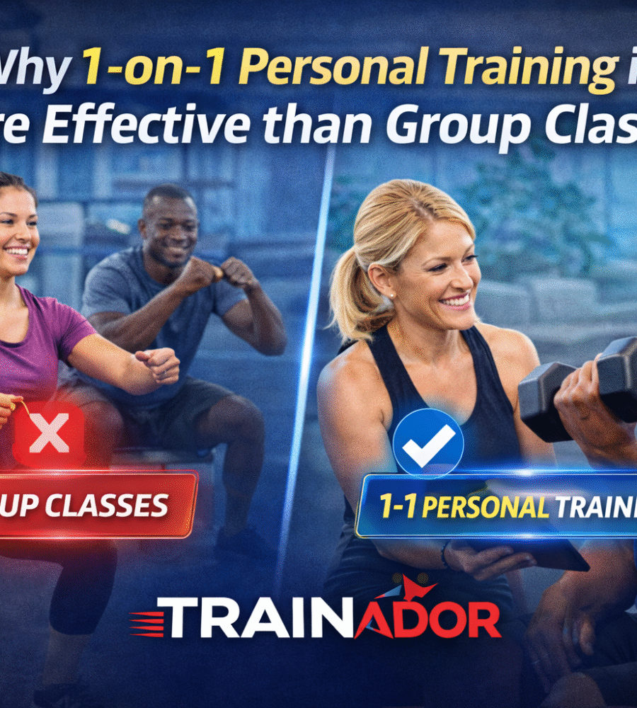 Why 1-on-1 Personal Training is More Effective than Group Classes